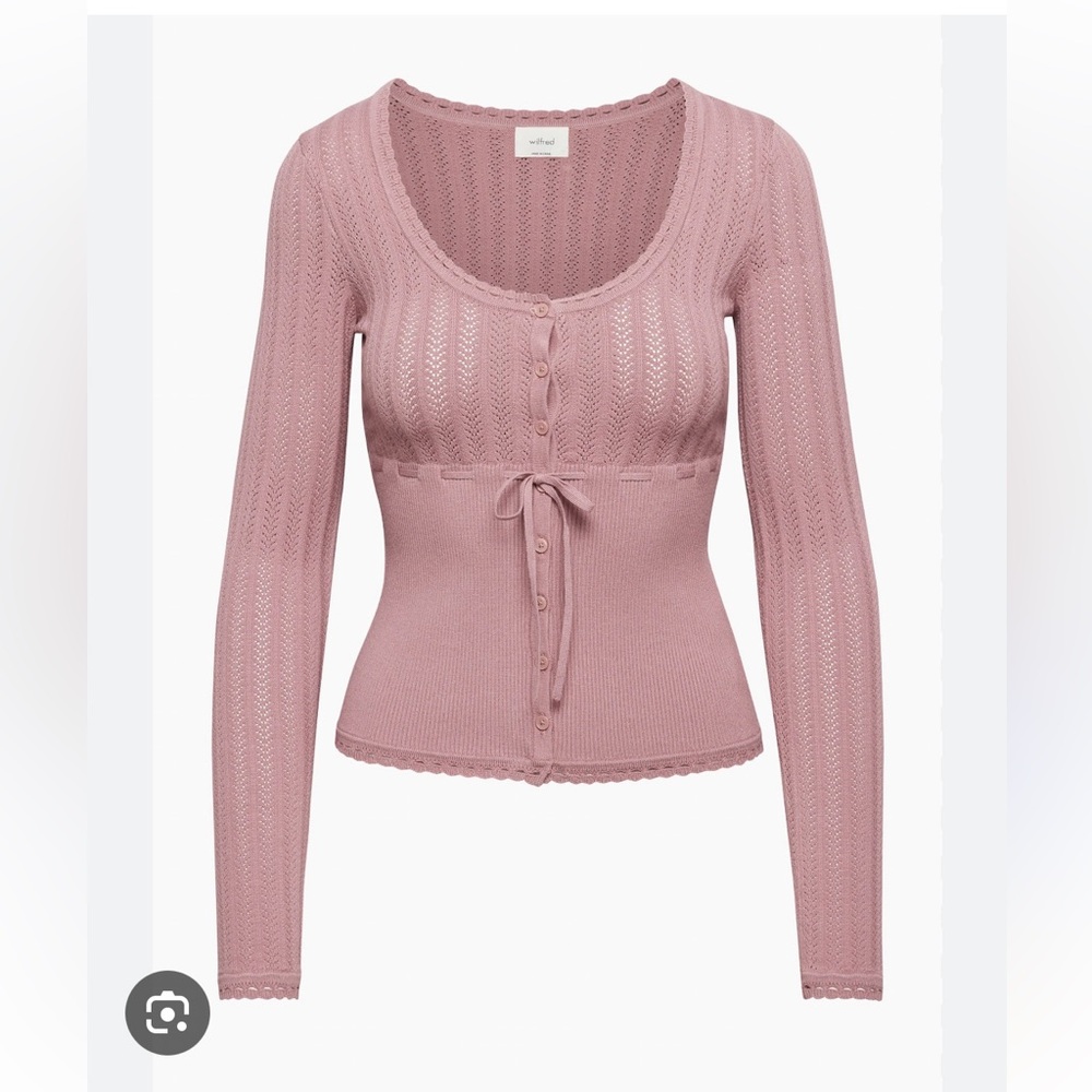 Aritzia Precious Sweater in Pink